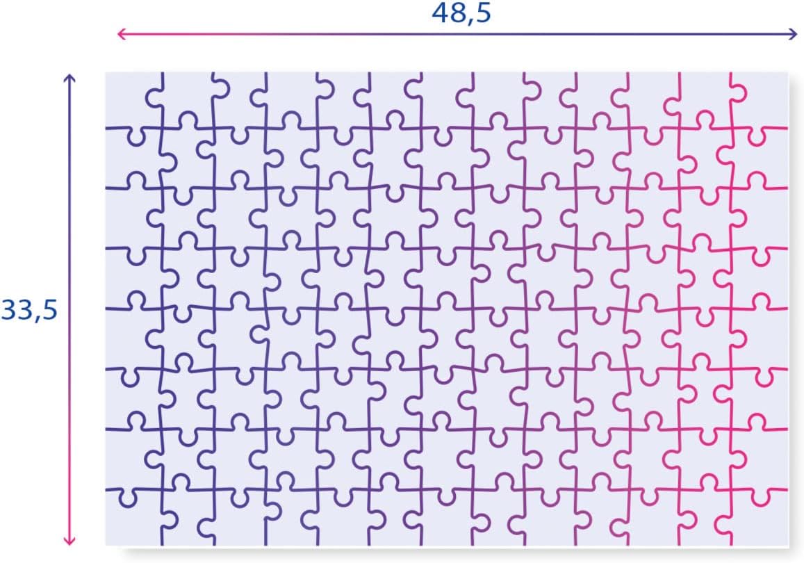 Clementoni 27169 Bluey Supercolor Bluey-104 Pieces-Jigsaw Puzzle for Kids Age 6-Made in Italy, Multi-Coloured