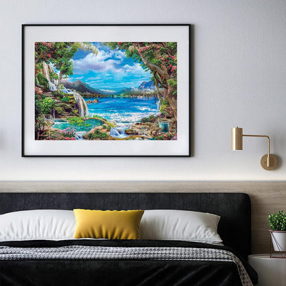 Clementoni 32573 Collection Paradise On Earth 2000 Pieces, Jigsaw Puzzle for Adults-Made in Italy