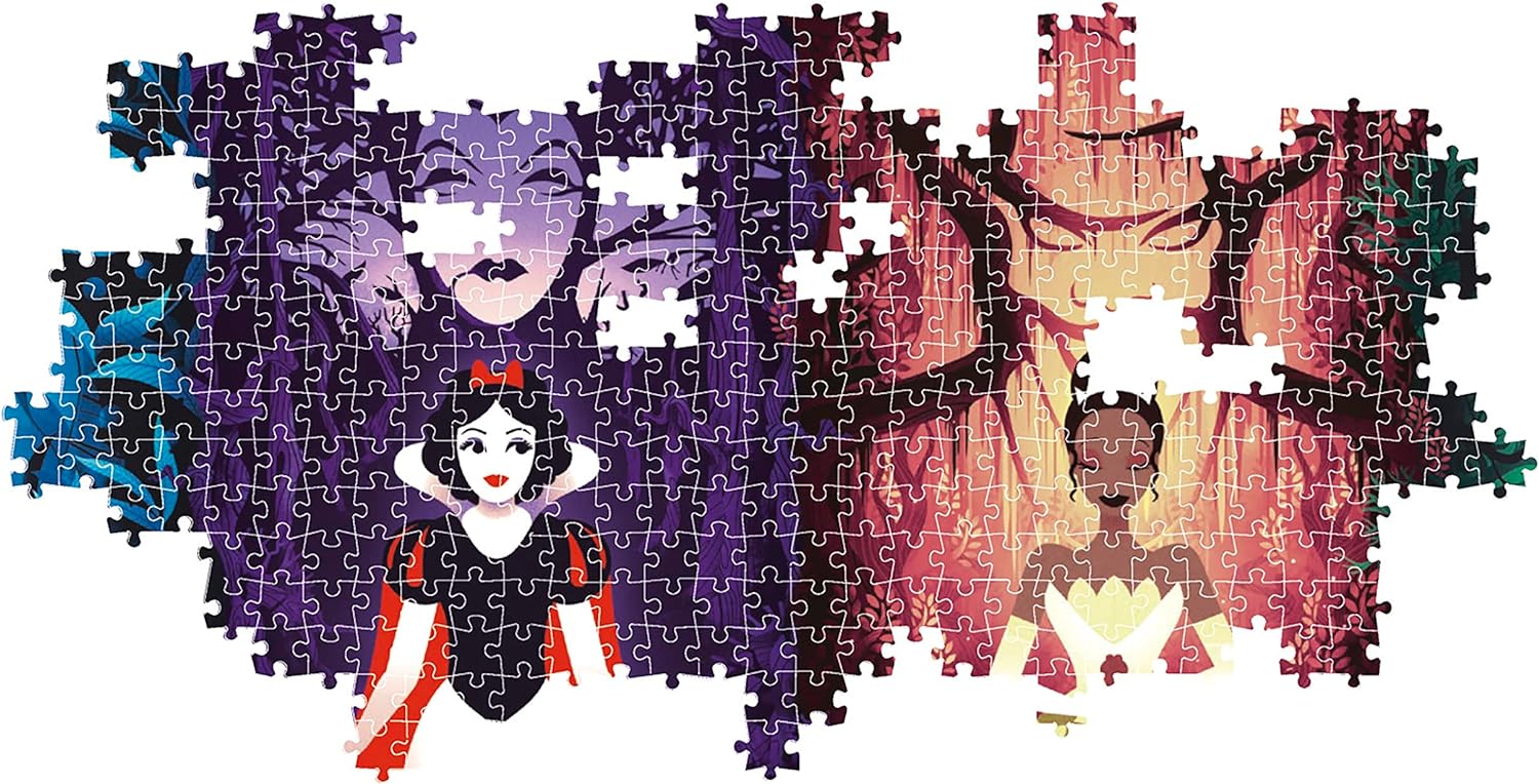 Clementoni 39722 Disney Princess 1000 Pieces, Jigsaw Puzzle for Adults-Made in Italy, Multicolored