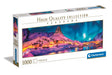 Clementoni 39747 Collection Panorama Colorful Night Over Lofoten Islands 1000 Pieces, Jigsaw Puzzle for Adults-Made, Multi-Coloured