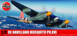 Airfix Model Set, A04065 de Havilland Mosquito PR.XVI Model Building Kit, Kits de avión Modelo de plástico para Adultos y niños Mayores de 8 años, el Juego Incluye bebederos y calcomanías