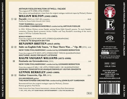 Façade (Complete)/Suite on English Folk Tunes/+