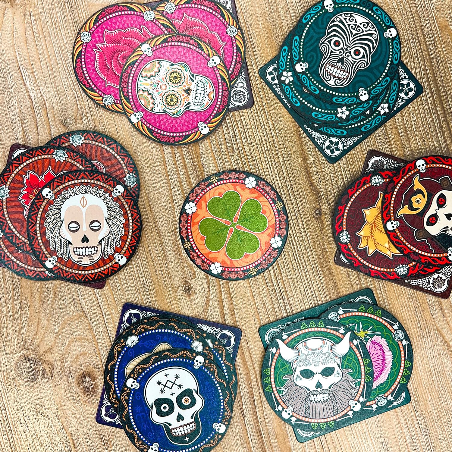 Asmodee | Skull | Bluffing Card Game | Party Game | Ages 10+ | 3-6 Players | 20-30 Minutes Playing Time