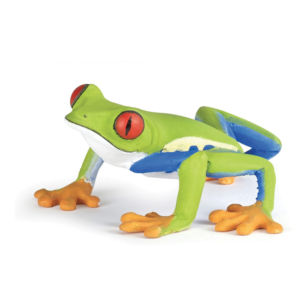 Papo-Rainette aux Yeux Rouges LA Vie Sauvage Animaux Figurine, Cartoon, 50210, Rainette aux Yeux Rouges