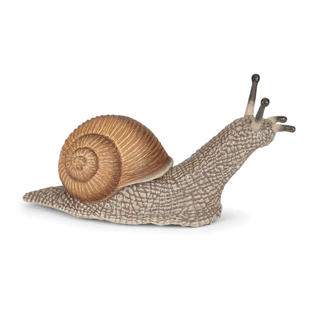 PAPO Wild Animal Kingdom Snail Toy Figure, Grey (50262)