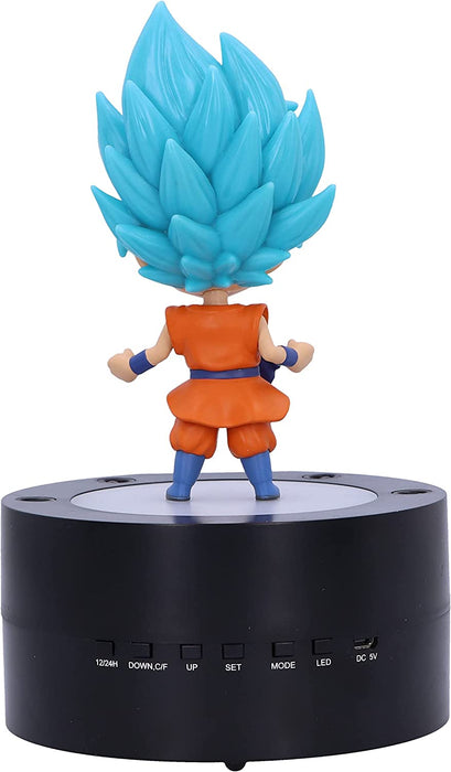 TEKNOFUN Goku Luminous Dragon Ball Super Alarm Clock, Blue / Orange