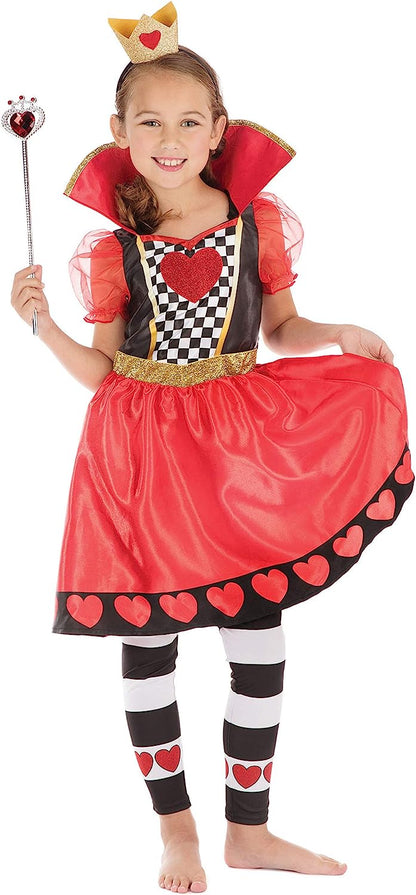 Bristol Novelty Children's Queen of Hearts Costume