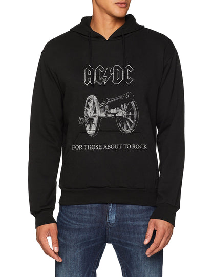 AC/DC Hooded Sweatshirt OFFICIAL For Those About To Rock