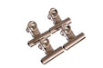 Whitecroft Essentials 36261 Value 22mm Nickel Plated Spring Clip (Pack of 10