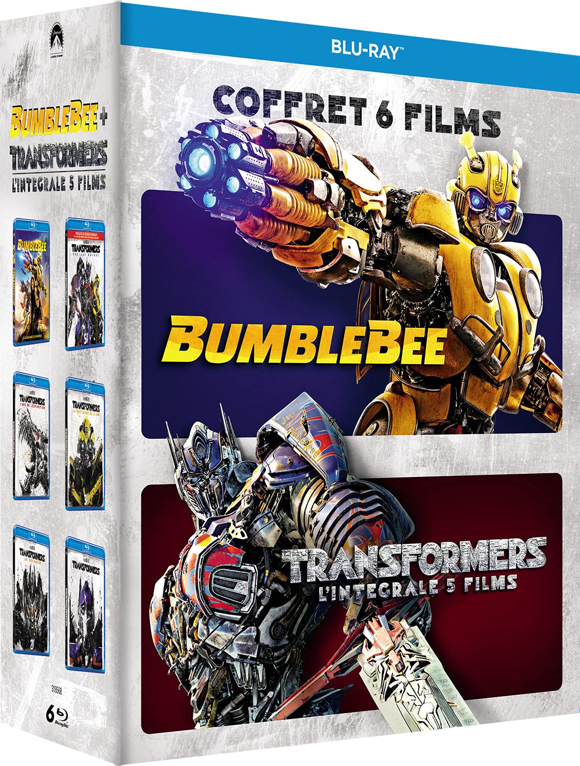 Coffret intégrale transformers / bumblebee 6 films