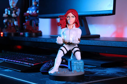 Marvel - Black Widow White Suit Cable Guy