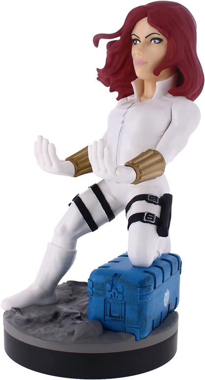 Marvel - Black Widow White Suit Cable Guy