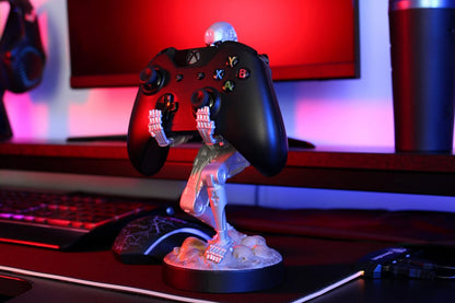 Cable Guys - Terminator T-800 Gaming Accessories Holder & Phone Holder for Most Controller (Xbox, Play Station, Nintendo Switch) & Phone