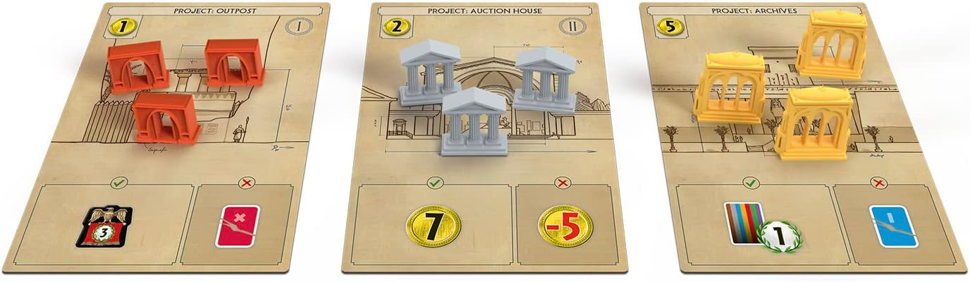 7 Wonders Edifice Board Game Expansion | Ancient Civilization Building Strategy Game | Fun Family Game for Kids and Adults | Ages 10+ | 3-7 Players | Avg. Playtime 30 Mins | Made by Repos Production