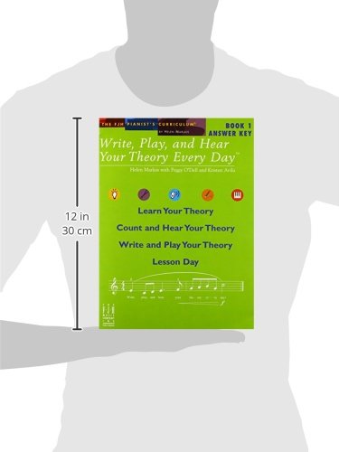 Write, Play, and Hear Your Theory Every Day Answer Key, Book 1