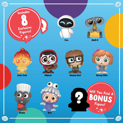Disney Doorables Pixar Fest Collection Peek, Officially Licenced Kids Toys for Ages 5 Up