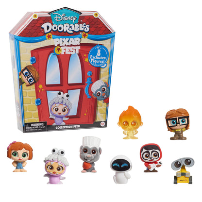 Disney Doorables Pixar Fest Collection Peek, Officially Licenced Kids Toys for Ages 5 Up