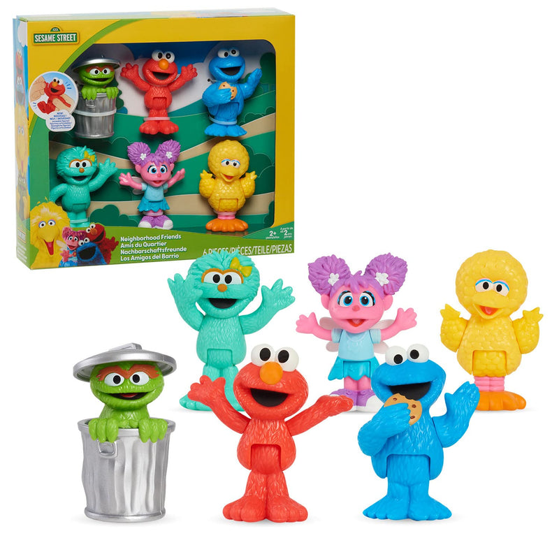 Just Play 57627 Sesame Street Neighborhood Friends, 17.78 x 5.08 x 15.24 cm