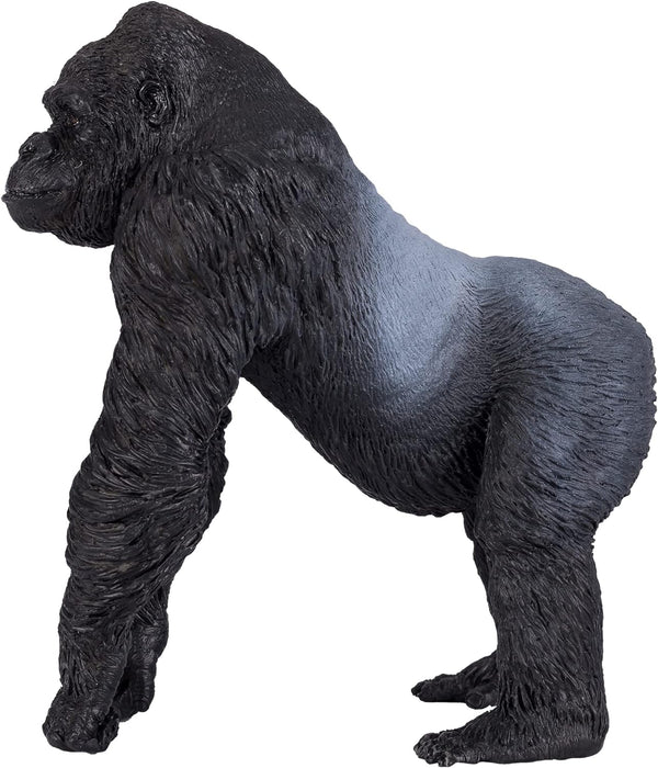 MOJO – Gorilla Male Silverback | Hand-Painted Toy Figure | Wildlife Collection | True to Life & Highly Detailed | Designed in UK