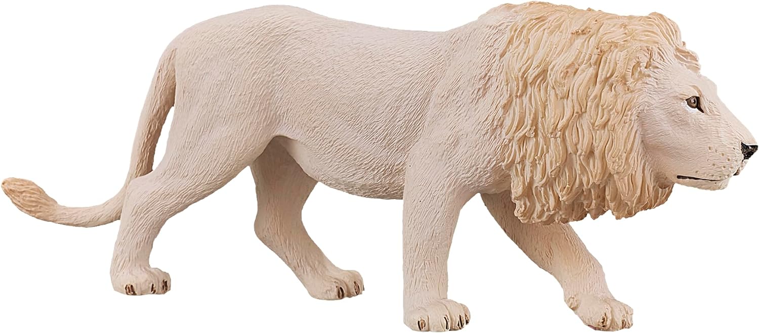 MOJO- Animal Planet León, Liso, Color Blanco, único (387206