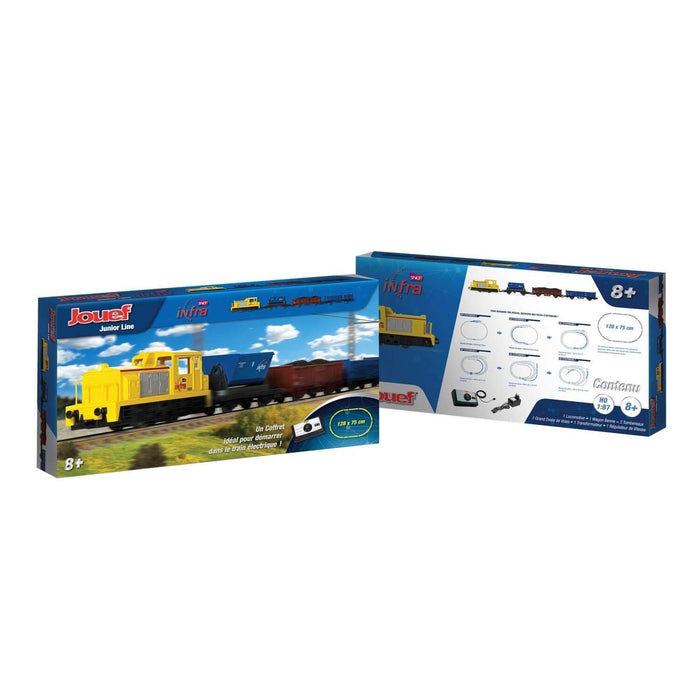 Jouef-HJ1062 Jouef SNCF Juego de Tren eléctrico infrarrojo Gauge, Multicolor, ho (Hornby Hobbies LTD HJ1062
