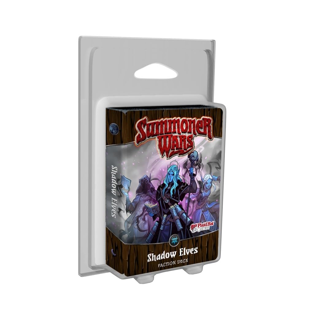 Plaid Hat Games Summoner Wars 2nd Edition Shadow Elves Faction Deck - Card Game - Expansion - 9 Years and Above - 2 Players - English