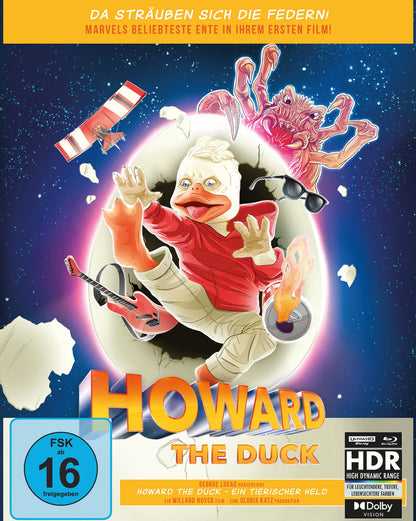 Howard the Duck - Ein tierischer Held - Mediabook (4K Ultra HD) (+ Blu-ray