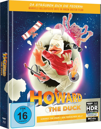 Howard the Duck - Ein tierischer Held - Mediabook (4K Ultra HD) (+ Blu-ray