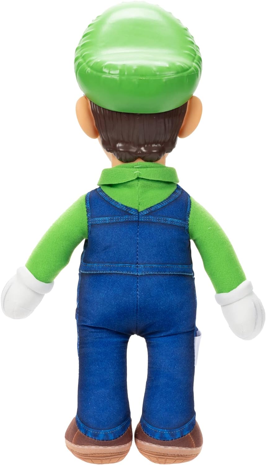Nintendo Super Mario Movie 35cm Roto Plüsch - Luigi