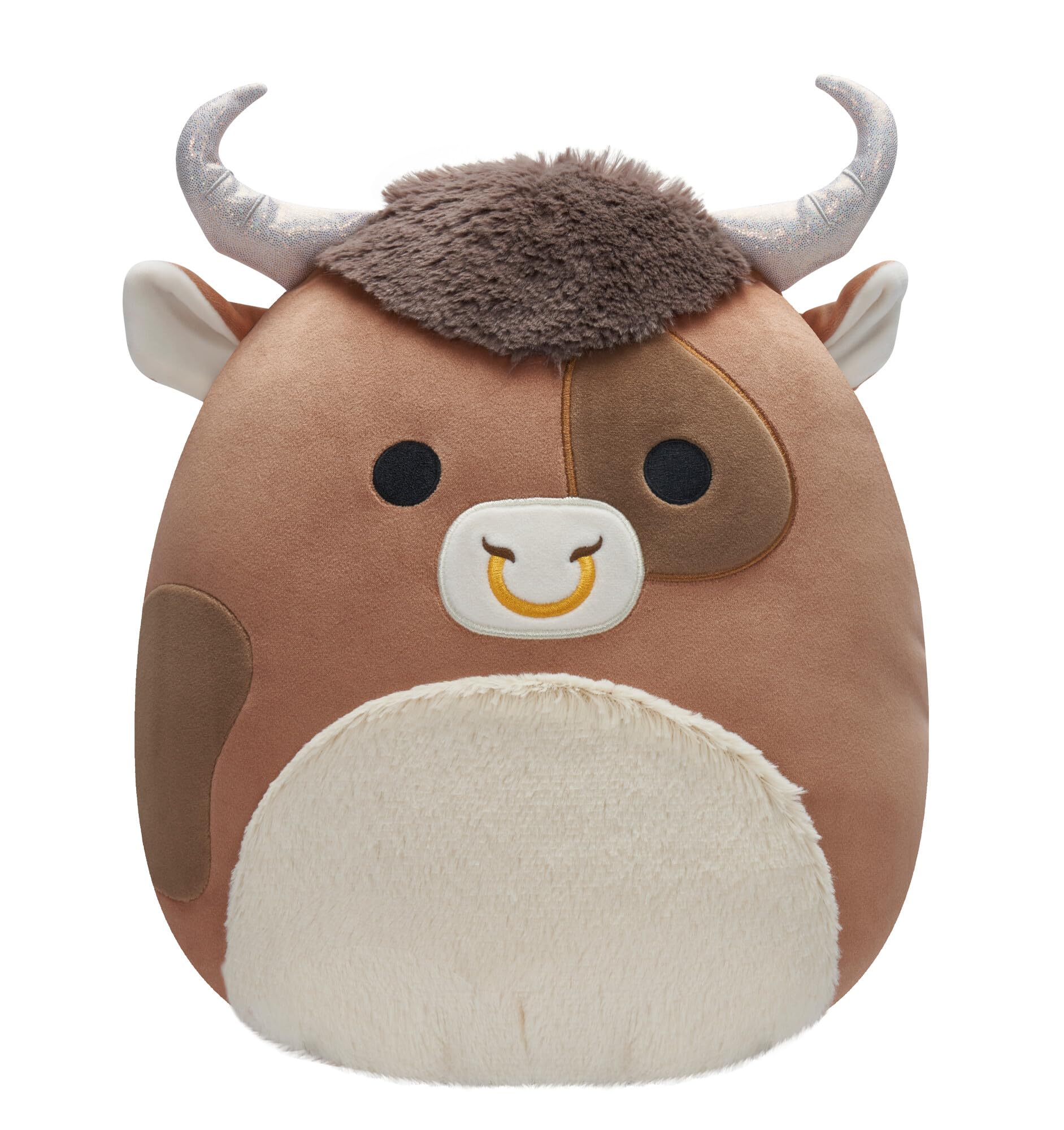Squishmallows Original 12-Inch - Shep the Brown Spotted Bull shep the bull