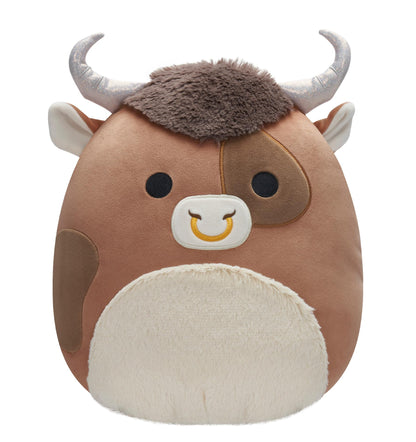 Squishmallows Original 12-Inch - Shep the Brown Spotted Bull shep the bull