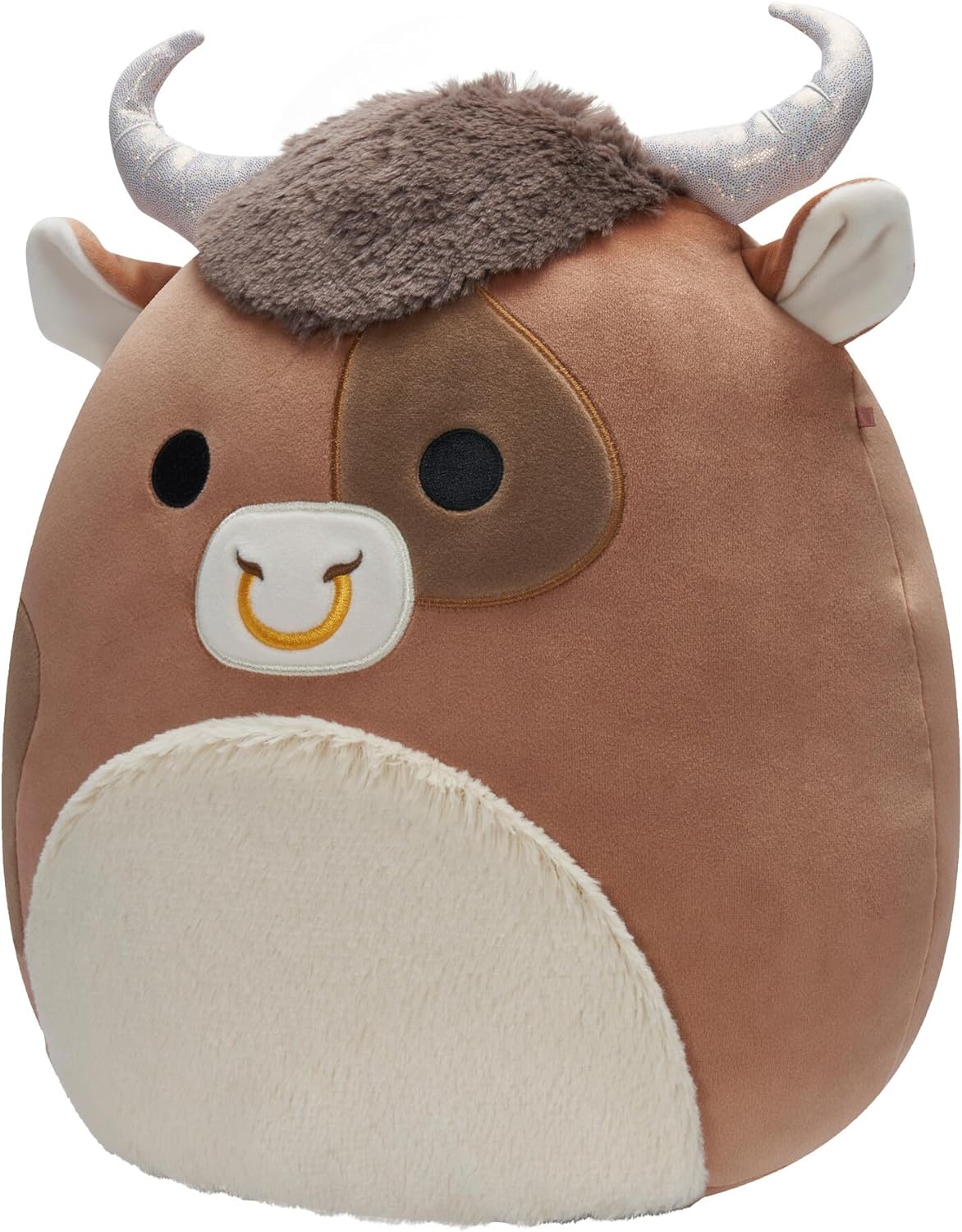 Squishmallows Original 12-Inch - Shep the Brown Spotted Bull shep the bull