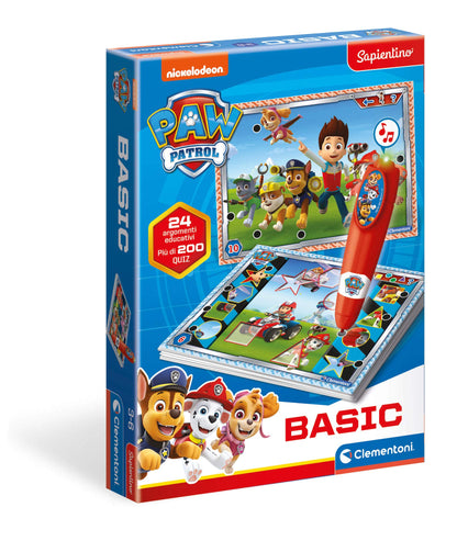 Clementoni- Paw Patrol Educational Quiz Game: Fun Learning Card Game with 200+ Activities (3-6+ Years
