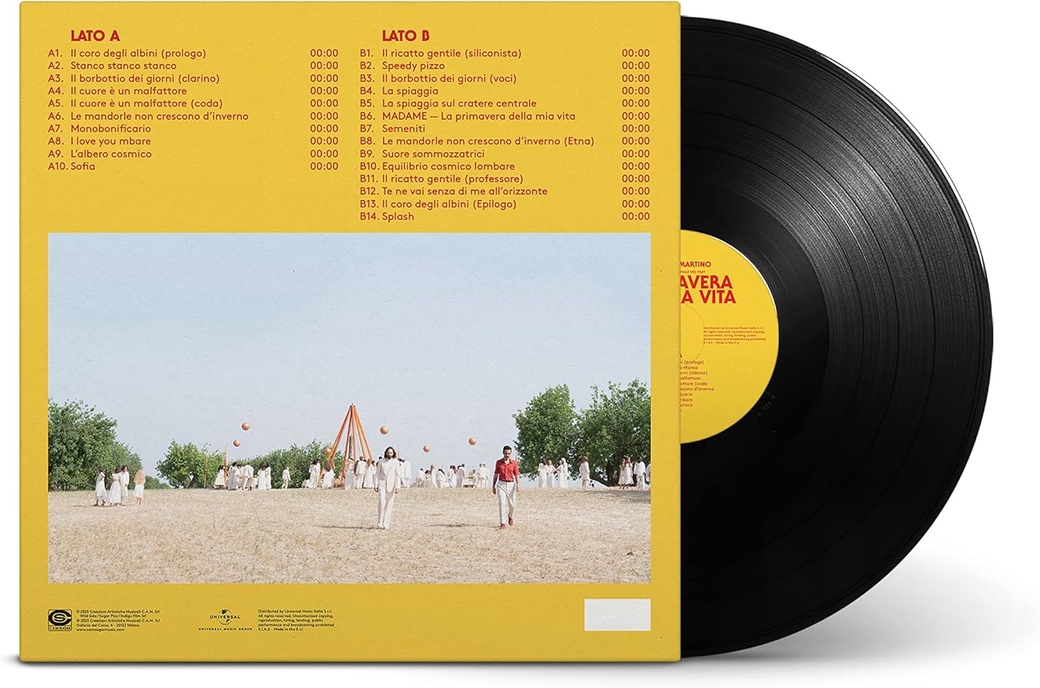 La Primavera Della Mia Vita (Original Soundtrack) - Numbered Vinyl
