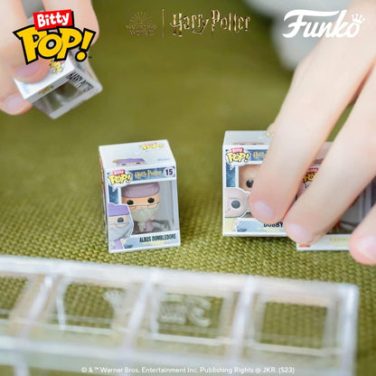 Funko Bitty Pop! Harry Potter Mini Collectible Toys 4-Pack - Albus Dumbledore, Nearly Headless Nick, Minerva McGonagall & Mystery Chase Figure (Styles may vary