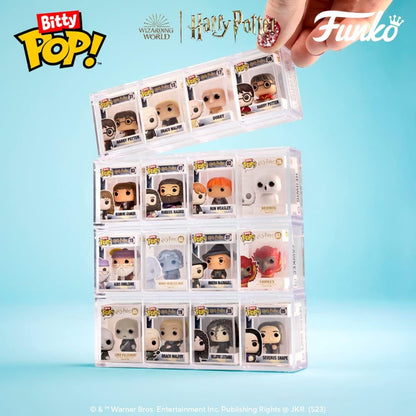 Funko Bitty Pop! Harry Potter Mini Collectible Toys 4-Pack - Albus Dumbledore, Nearly Headless Nick, Minerva McGonagall & Mystery Chase Figure (Styles may vary