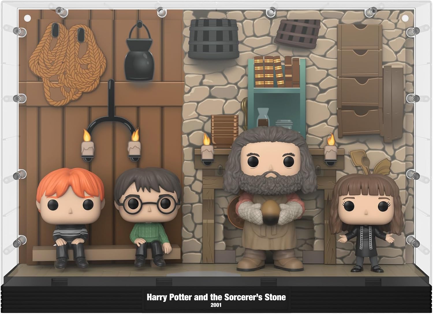 Funko POP! Moments Deluxe: Harry Potter - Hagrid’s Hut - Collectable Vinyl Figure - Gift Idea - Official Merchandise - Toys for Kids & Adults - Movies Fans - Model Figure for Collectors and Display