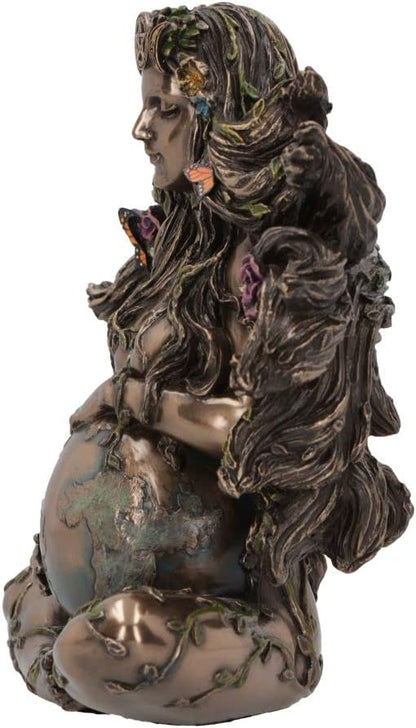 Nemesis Now Gaea Mother of All Life Bronze Figurine, 18cm
