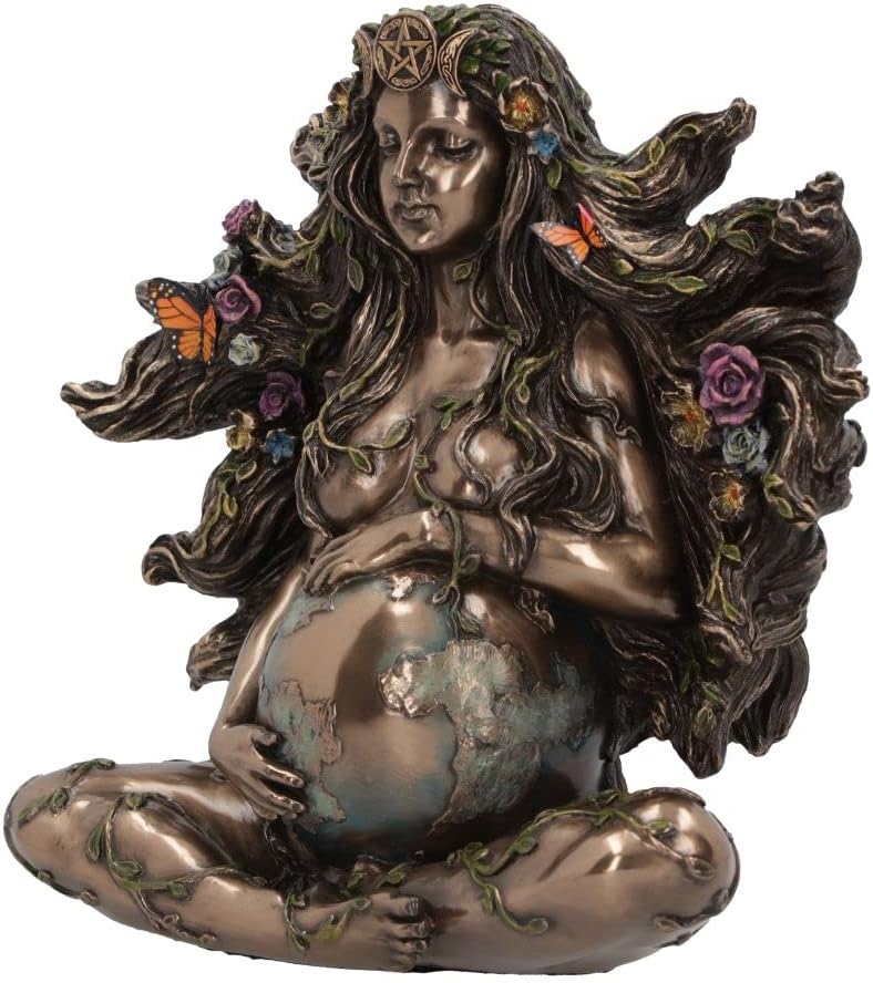 Nemesis Now Gaea Mother of All Life Bronze Figurine, 18cm