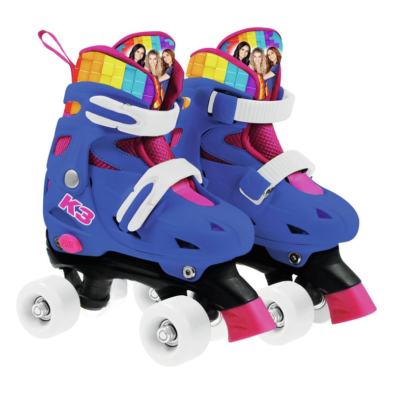 Unbekannt MEK3B2000320 Roller Skates, Dark Blue with Pink