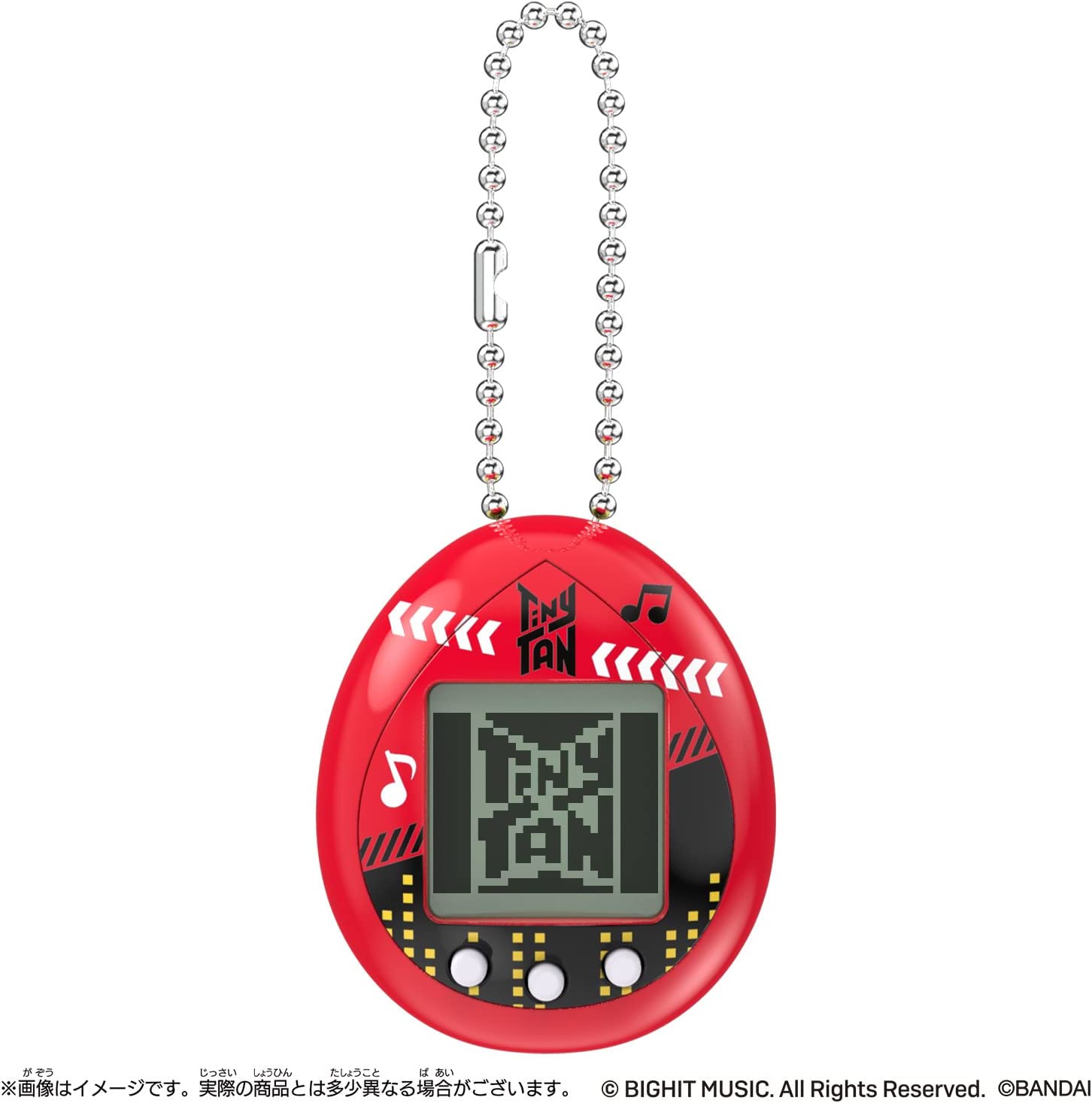Tamagotchi Nano TinyTAN Red | BTS TinyTAN 4cm Red Virtual Pet Hand Held Games Machine | Electronic Cyber Pet With All 7 BTS Stars | Mini Retro Tamagotchi Original Fun With Electronic Pets Toy