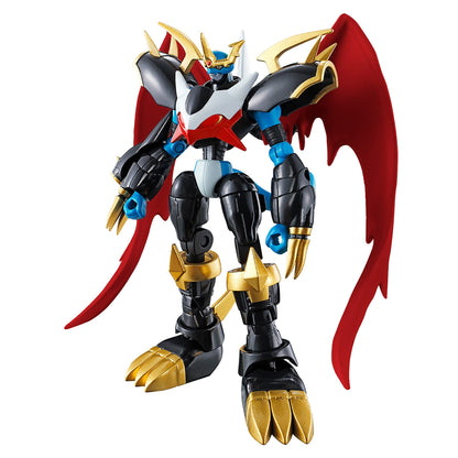 BANDAI CT2611509 Shokugan 10cm Tall Imperialdramon Toy with 2 Transforming Modes Shodo Action Figures Inspired by The Digimon Anime Series