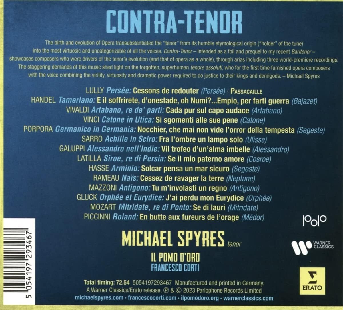 Michael Spyres: Contra-tenor