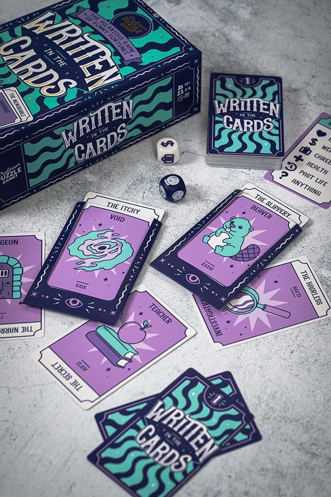 Professor Puzzle Written in The Cards - Hilarious Game of Funny fortunes!