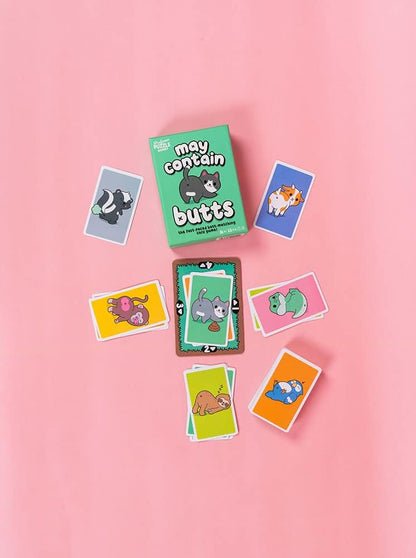 Professor Puzzle | May Contain Butts | Card Game | Ages 6+ | 2-6 Players | 15 Minutes Playing Time