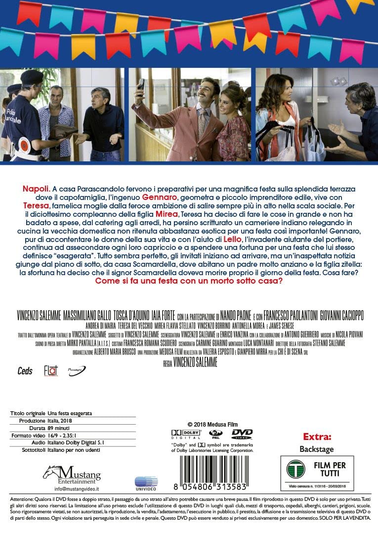 Una Festa Esagerata (DVD