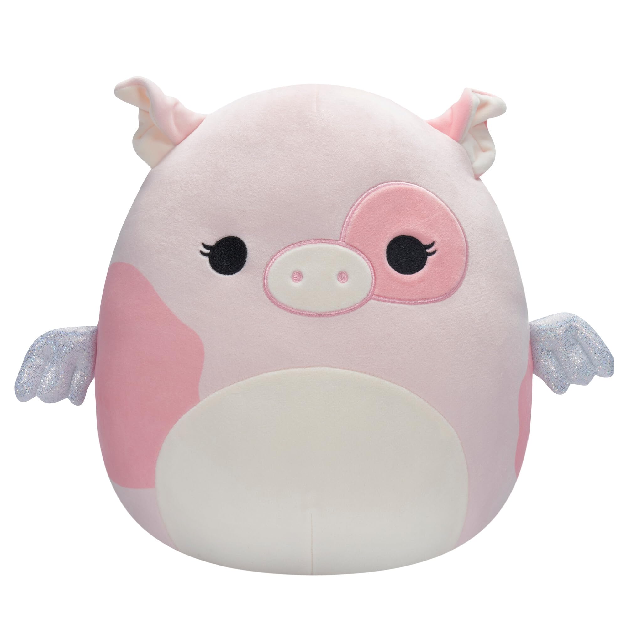Jazwares Squishmallows - 30 cm P14 pluche - roze gevlekt varken (2405P14)