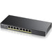 Zyxel 8-Port Gigabit PoE Switch | Smart Managed | Desktop/Wallmount and Fanless | 8 PoE+ Ports with 70 Watt Budget | VLAN, IGMP, QoS | Lifetime Warranty