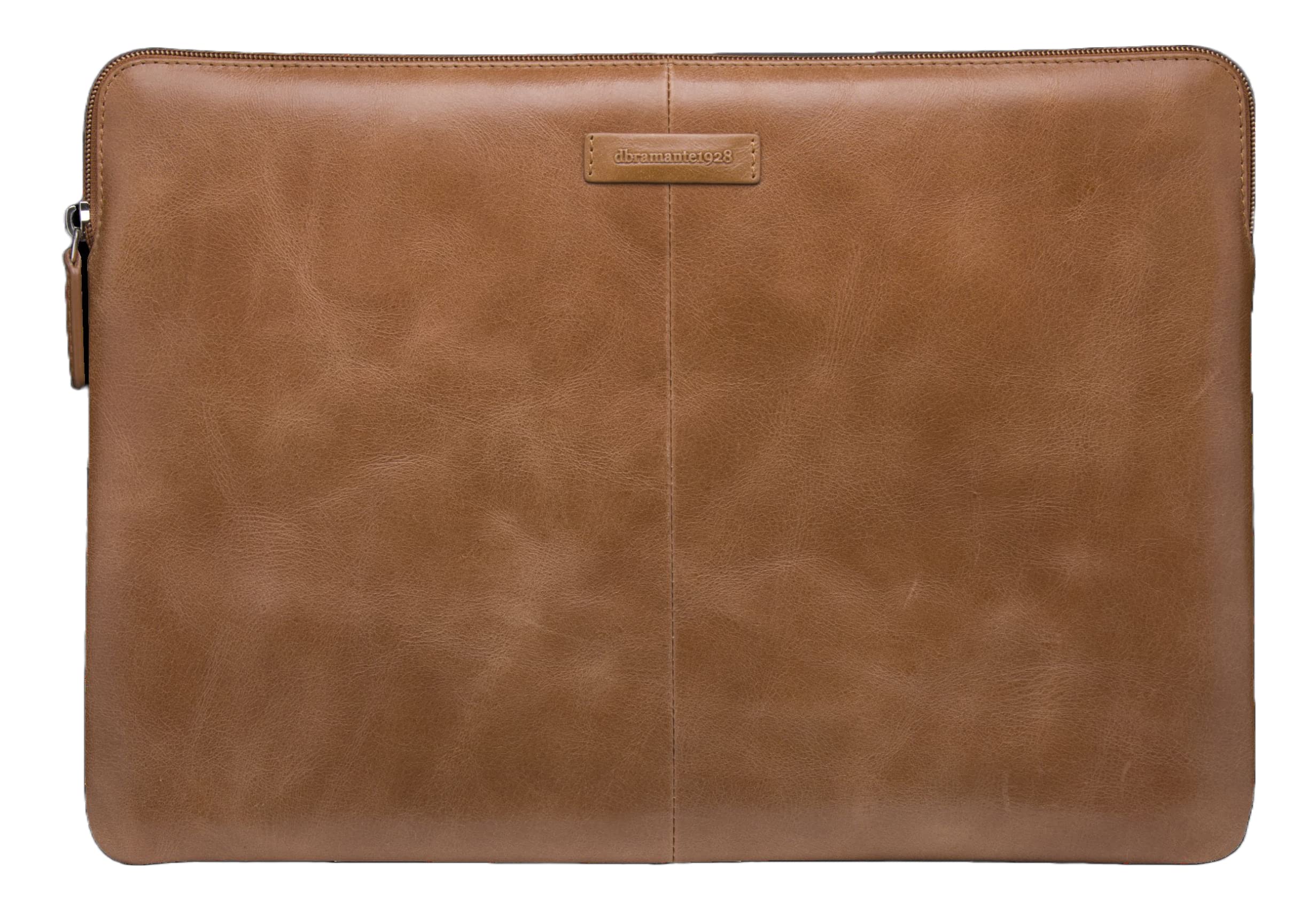 dbramante1928 - Skagen Pro Laptophoes, laptophoes, compatibel met MacBook Pro 14 inch tot 14 inch, van robuust hoogwaardig leer, Tan (2e generatie)