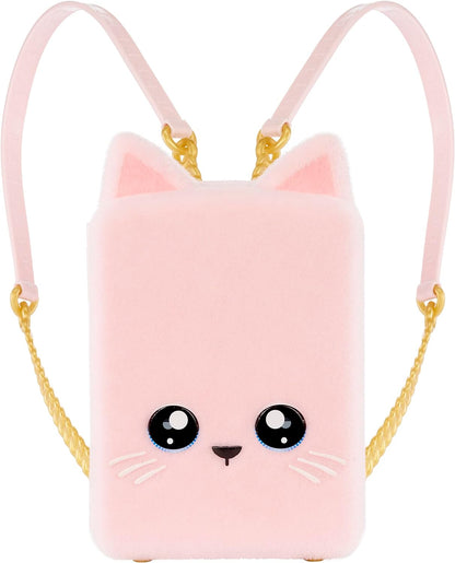 Na! Na! Na! Surprise Mini Backpack con la Muñeca de Moda Amelie Laurent - Mochila Gatito Rosa - para Coleccionistas y Niños de 5+ Años